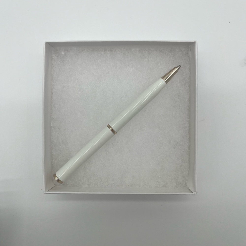 COACH Vintage Pen, White, NWOT